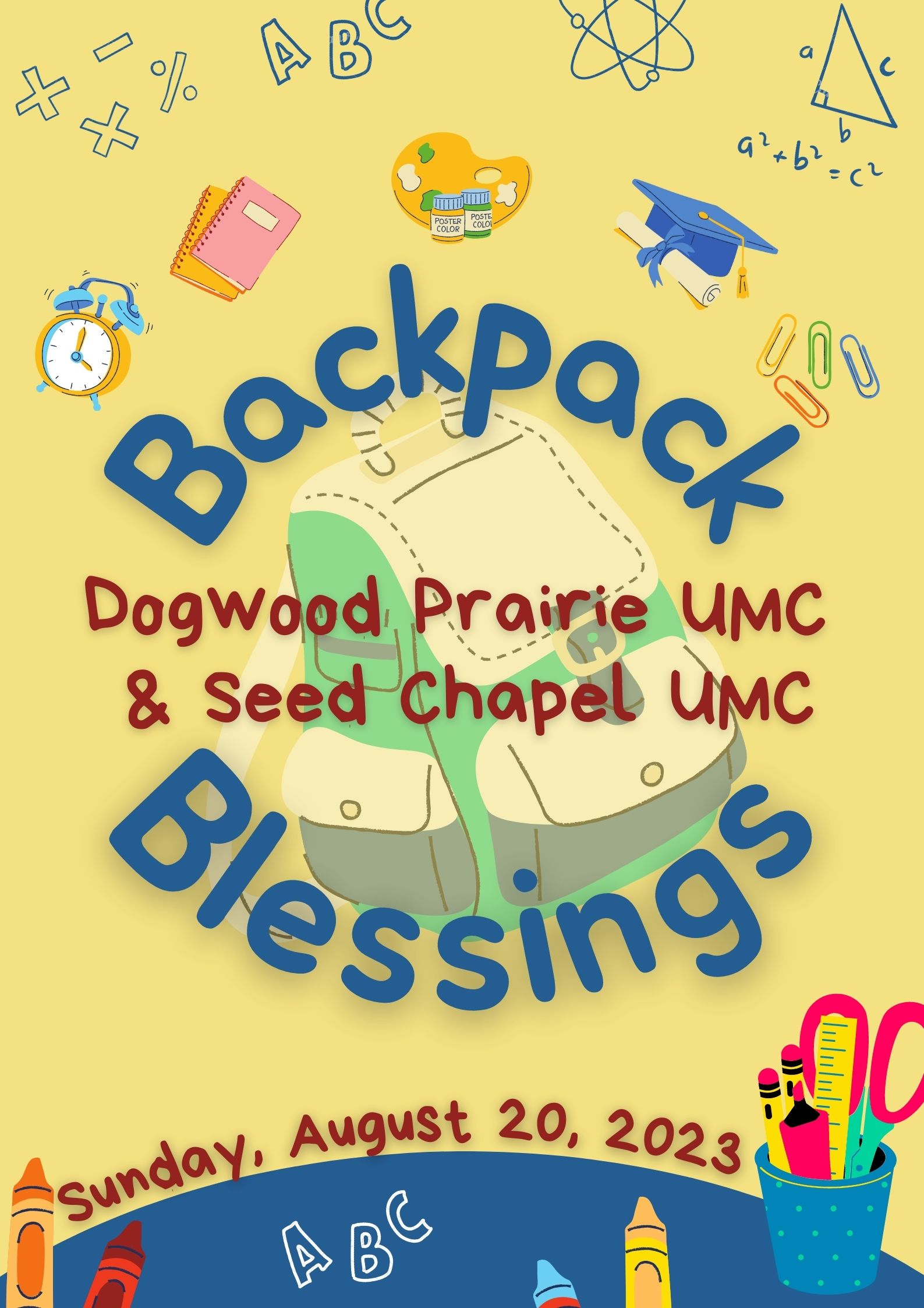 Backpack Blessings: Prayers for the 2023-2024 School Year!