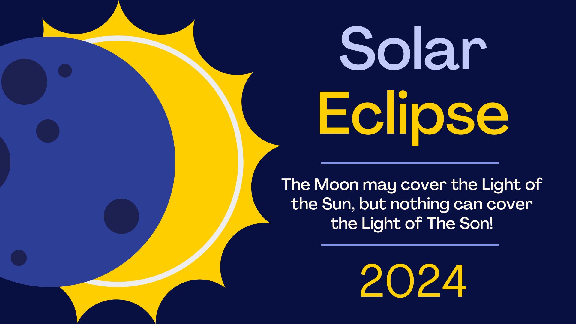 Solar Eclipse 2024 - The Day The Sun Went Dark